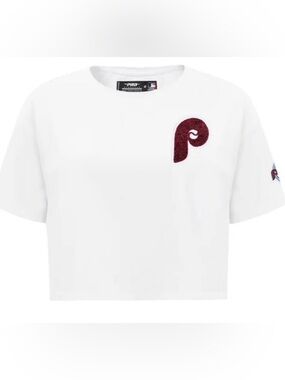 NWT Pro Standard Ladies Crop Phillies T-Shitt